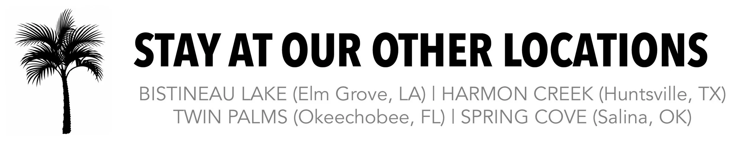 Relax at Lake Okeechobee Twin Palms Resort